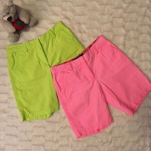 C Wonder Bermuda Chino Shorts Sz 0 - Lot of 2